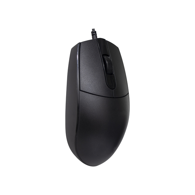 Ergonomic Optical Wired 3D Mouse with 1.2m PU Cable 1000DPI for Right-handed Mac Gamers Office Laptop/Desktop Users