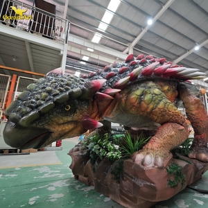 Fabricant de dinosaures vérifié Modèle d'ankylosaure animatronique fait à la main pour le divertissement - Product Image 2
