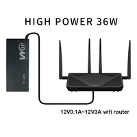 WGP Kamera Cctv Mini, Ups Wifi pintar 12V 3A tanpa gangguan catu daya 10400mah untuk Router WiFi