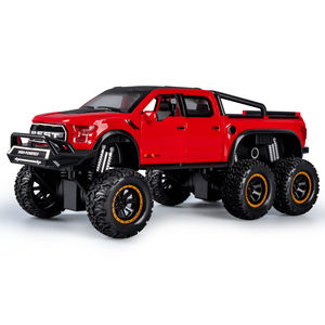 Ragazzo di grandi dimensioni pick-up modello con luce sonora porta apertura sei grandi ruote fuoristrada <span class=keywords><strong>Monster</strong></span> <span class=keywords><strong>Truck</strong></span> giocattolo per bambini - Product Image 1