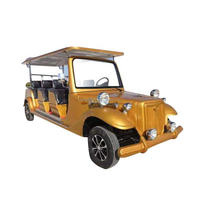 Voitures électriques rétro vintage personnalisées de haute qualité BFF Kepler, 8 à 15 places, voitures électriques de tourisme, voitures électriques de golf, voitures classiques