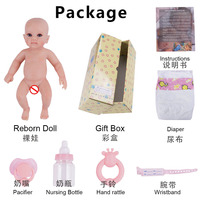 Poupée d'entraînement en silicone souple et solide de 13 pouces, poupée nouveau-né pour le confort des soins de bébé, cadeau pour la crèche