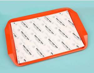 Papier d'emballage alimentaire personnalisé avec logo imprimé, résistant à l'huile pour hamburgers, sandwichs et shawarmas, qualité alimentaire, anti-graisse - Product Image 6