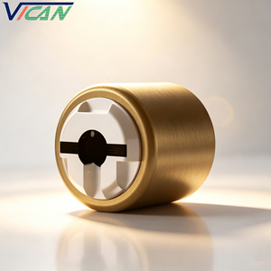 Motorised Smart <b>Lock</b> Cylinder MAX03, Bluetooth NFC IC Card Fingerprint <b>Electric</b> <b>Door</b> Cylinder, Tuya TTlock App Control <b>for</b> Euro - Product Image 3