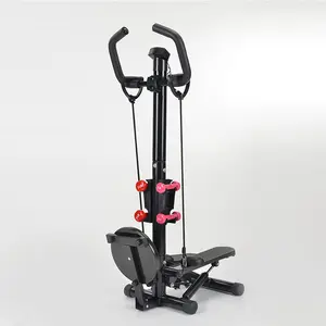 Stepper Fitness Exercise Handle Bar Machine Cardio Foldable Workout Aerobic
