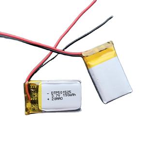 聚合物锂电池DTP302020 <span class=keywords><strong>3</strong></span>.7v可充电电池70mAh - Product Image 4