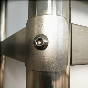 Descuento del Fabricante <span class=keywords><strong>en</strong></span> Estantes de Exhibición de 5 Niveles de Acero Inoxidable 201/304, Aptos para Cocinas Comerciales y Tiendas Minoristas - Product Image 4