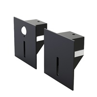 Lampe murale d'escalier moderne à contrôle intelligent en aluminium Rampe Led Embedded Mounted 1 W Led Step Lights