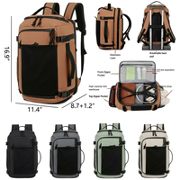 Nouveau sac à dos de voyage sportif extérieur en nylon élégant et personnalisé, grande capacité, extensible, multifonctionnel, pour ordinateur portable, pour femmes et hommes