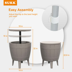 الفاخرة برودة 37L/9.8Gal البلاستيك الكهربائية دلو للثلج - Product Image 3