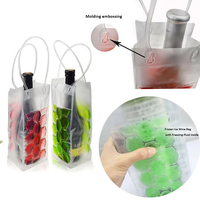 Sac à glace en PVC personnalisé au design moderne et écologique, refroidisseur de vin, gel froid, compresse froide, compresse chaude HANERSHI
