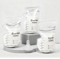 Production aseptique Emballage de sac de stockage de lait maternel pour bébé de qualité alimentaire sans BPA