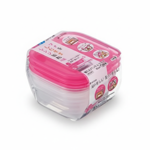 Inomata 90ml contenitore quadrato per alimenti confezione da 3 - Product Image 1