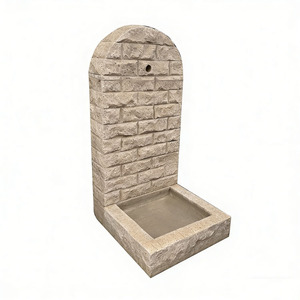 <span class=keywords><strong>Fontaine</strong></span> murale <span class=keywords><strong>en</strong></span> <span class=keywords><strong>pierre</strong></span> naturelle beige antique pour lavabo extérieur de jardin europé<span class=keywords><strong>en</strong></span>, à vendre - Product Image 5