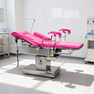 अच्छी तरह से प्रसूति वितरण बेड टेबल बर्थिंग चेयर इलेक्ट्रिक स्त्री रोग परीक्षा ऑपरेटिंग टेबल - Product Image 4