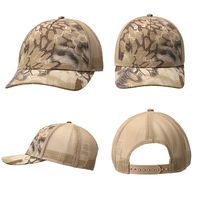 Gorra Trucker Personalizada al por Mayor con Malla Trasera, de Alta Calidad, 5 Paneles, Camuflaje Frontal Impreso, Transpirable, Modelo Richardson 112