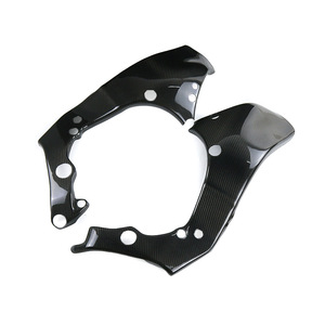 Vente de liquidation d'usine, ensemble complet de kits de carrosserie en fibre de carbone MXMOTOGP pour Kawasaki <span class=keywords><strong>ZX10R</strong></span> 2016-2020, carbone sec 3K, motif sergé - Product Image 2