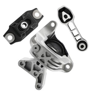 Kit de 3 Soportes para <span class=keywords><strong>Motor</strong></span> y Transmisión para <span class=keywords><strong>Fiat</strong></span> <span class=keywords><strong>500</strong></span> L4 1.4L <span class=keywords><strong>2012</strong></span> 2013-2018 68073217 - Product Image 1