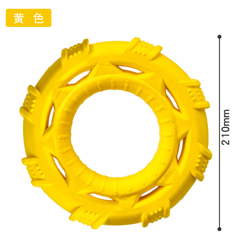 Anneau de traction épaissi jaune, 21 cm