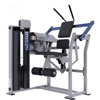 Machine à Abdominaux Assis à Sélection de Charge par Broche LJ, Personnalisée OEM/ODM, Équipement de Sport Commercial pour Salle de Sport, Équipement de Fitness