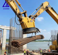 Aimant de levage hydraulique pour la récupération de ferraille sur site, le nettoyage de canalisations, la collecte de ferraille et de morceaux de fer dispersés sur les sols d'atelier