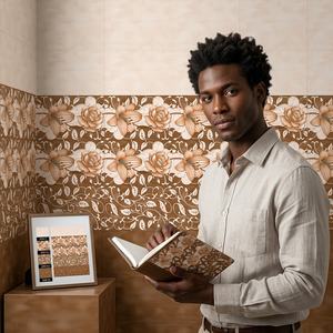 Good 250x375mm Cheap Price African Design Digital Ceramic Wall Tiles 25x37.5cm 10x15inch for African Market in Affordable Price - Product Image 1
