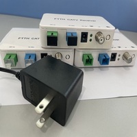 Nodo Óptico CATV FTTH 1310nm/1550nm con AGC/MGC WDM para ONU FTTH CATV, Receptor de Fibra RF, Mini Nodo, Receptor de TV Óptico