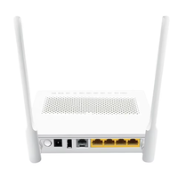 JUQU Bekas HG8546M ONU/ONT OLT 4 Port 1GE+3FE Fiber Optik 12V 2.4G WiFi Firmware Inggris Modem Epon/GPON/X-PON