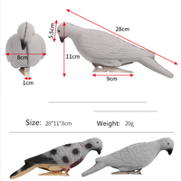 PIAOYU tir chasse avec flèches EVA mousse Animal tir cible Simulation Pigeon cible extérieur tir accessoire