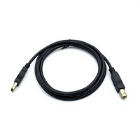 Câble d'imprimante USB 2.0 noir de haute qualité Comton 0.5m 1m 1.5m 1.8m 2m plaqué or type a mâle vers type B mâle câble USB 2.0