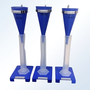Kit viscosimètre standard en plastique Marsh avec gobelet de mesure et support pour l'essai de viscosité du boue de forage - Product Image 3