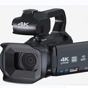 最受欢迎的2022礼品视频人有趣的相机高清夜版黑色4k数码摄像机