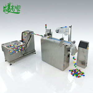 Solution de marquage laser UV compacte pour bouchons de bouteilles, tri automatique, lecture précise du code, système Chestny ZNAK pour lignes de production - Product Image 1