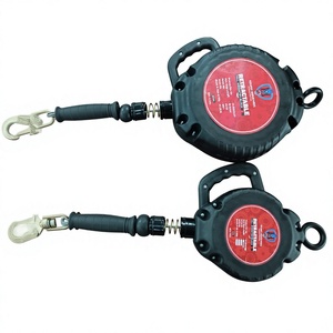 Cuerda de seguridad retráctil de acero avanzado con gancho, dispositivo anticaídas retráctil, bloque anticaídas retráctil. - Product Image 4