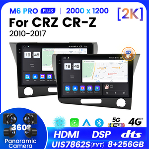 MEKEDE M6 PRO Android 12 QLED Car multimedia audio system car DVD display per <span class=keywords><strong>HONDA</strong></span> CRZ <span class=keywords><strong>CR</strong></span> <span class=keywords><strong>Z</strong></span> 2010 2017 LHD RHD - Product Image 2