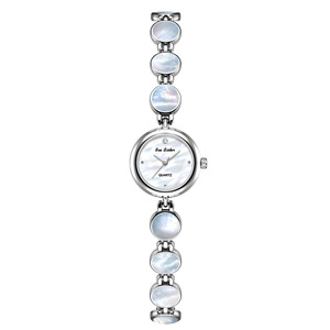 <span class=keywords><strong>Montre</strong></span>-bracelet Bee Sis en acier inoxydable, boîtier en alliage, mouvement à <span class=keywords><strong>quartz</strong></span>, style rétro, couleur naturelle Aurora, haute élégance pour <span class=keywords><strong>femme</strong></span> - Product Image 6
