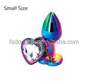 DongKai, producto sexual de gran venta, Juguetes sexuales anales masturbatorios, tapón anal de metal, tapón anal de metal colorido para juego sexual masculino y femenino - Product Image 5