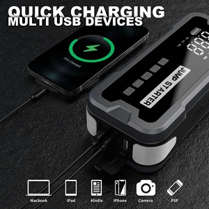 Automobile Emergency Start Power Source Inflatable All-in-One <b>Battery</b> Multi-Function Ignition Power Supply Vehicle Air <b>Pump</b> - Product Image 6