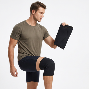 Manchon de coude en néoprène personnalisé SAAR Industries 7 mm, protection avancée, antidérapant, logo imprimé, respirant, durable, pour la musculation - Product Image 1
