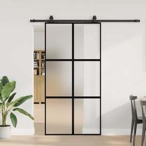 Puerta Corredera de <span class=keywords><strong>Granero</strong></span> con Marco de Acero, Puertas de <span class=keywords><strong>Granero</strong></span> Modernas para Interiores - Product Image 1