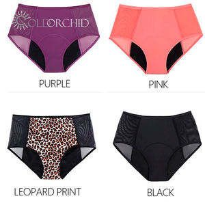 Bragas transpirables de alta calidad a prueba de fugas para mujer, ropa interior de talla grande para mujer, ropa interior para medición - Product Image 5