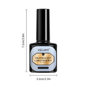 2023 nouveau Internet célébrité <span class=keywords><strong>Yunjin</strong></span> coquille ongles huile colle été glace Transparent couleur paillettes ongles huile colle ongles Salon spécial - Product Image 6