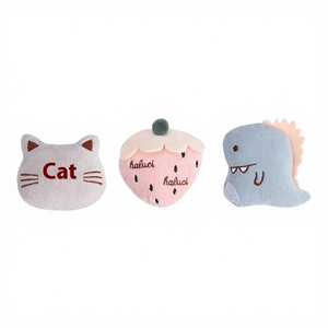 Jouet à mâcher en peluche dinosaure pour chien, jouet couineur pour animaux de compagnie, jouet durable pour chiot, jouet interactif pour la dentition et l'entraînement - Product Image 4