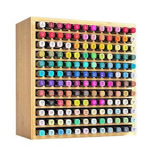<span class=keywords><strong>Organizador</strong></span> <span class=keywords><strong>de</strong></span> Madera para Material <span class=keywords><strong>de</strong></span> Arte <span class=keywords><strong>de</strong></span> Bambú, Soporte para Bolígrafos, Lápices <span class=keywords><strong>de</strong></span> Colores, <span class=keywords><strong>Organizador</strong></span> <span class=keywords><strong>de</strong></span> Marcadores para Oficina en Casa - Product Image 1