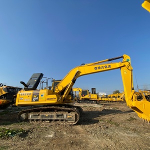 Presque neuf, excavateur hydraulique sur chenilles Komatsu PC210LC de 21 tonnes, d'occasion, importé du Japon pour les chantiers de construction - Product Image 2
