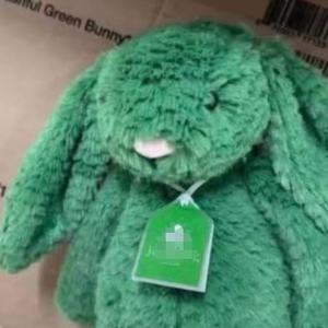 Nuevo Producto Transfronterizo Jc Ireland Limited Shy Emerald Green <span class=keywords><strong>Bonny</strong></span> Rabbit Clover, Juguete de Peluche de Algodón PP Súper Suave de 31-50 cm para Bebés - Product Image 4