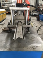 Machine de formage de rouleaux pour portes de garage à volets roulants en acier galvanisé, commande PLC, coupeur hydraulique, moteur à engrenages et roulements