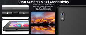 แท็บเล็ตแอนดรอยด์ 5G รองรับเซลลูลาร์ WiFi GPS หน้าจอ HD ขนาดใหญ่ 8 นิ้ว กล้อง 16MP แรม 6GB ความจุ 128GB แบตเตอรี่ 6000mAh แท็บเล็ต 5G พร้อมช่องใส่ซิมการ์ด - Product Image 6