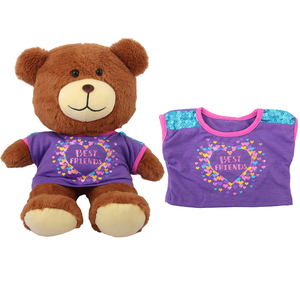 Yeni varış peluş oyuncak bebek giysileri oyuncak ayı oyuncak bebek giysileri elbise - Product Image 3