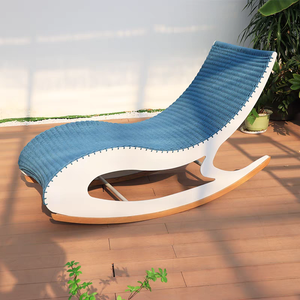 Tumbona <span class=keywords><strong>de</strong></span> Ratán <span class=keywords><strong>de</strong></span> <span class=keywords><strong>Diseño</strong></span> Moderno para Exteriores, Silla <span class=keywords><strong>de</strong></span> Playa, Cama, Tumbona para Hoteles, Villas, Piscinas, Jardines, Parques, Patio - Product Image 4
